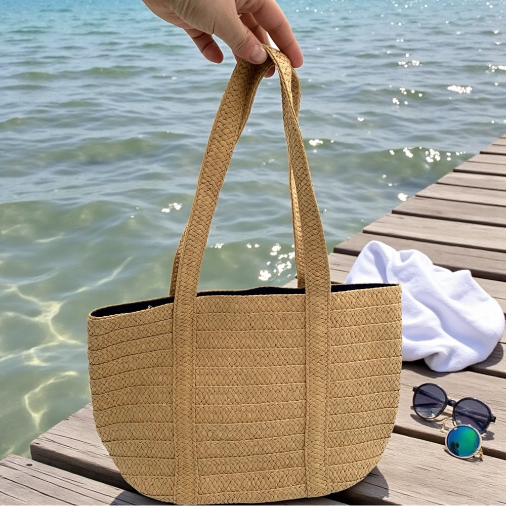 Draper James Everyday Straw Tote Bag
